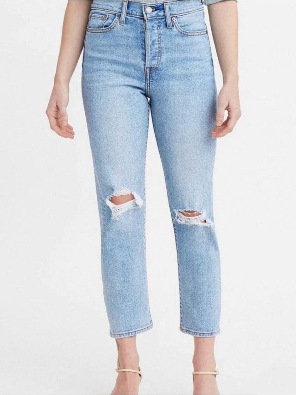 NWT Levi’s Wedgie Straight High Rise Jeans – Size 26 x 28